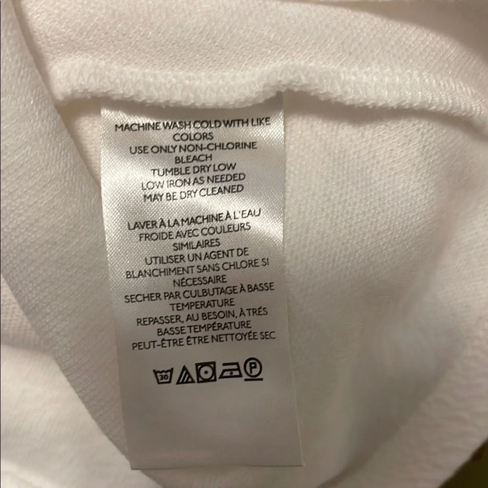 White Sleeveless Mock Neck Top - Picture 4 of 5